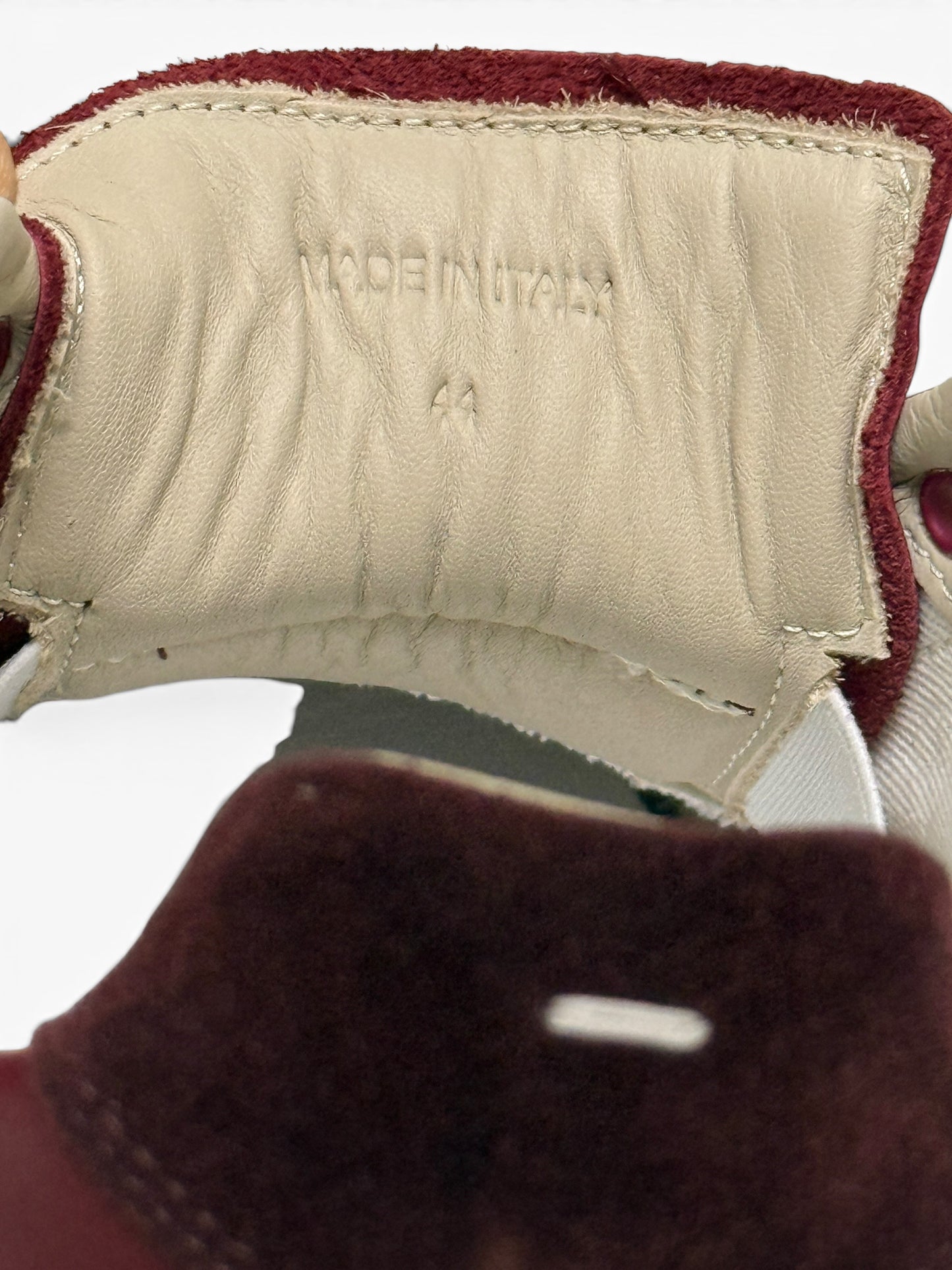 Maison Margiela Evolution Low-Top Bordeaux (44)