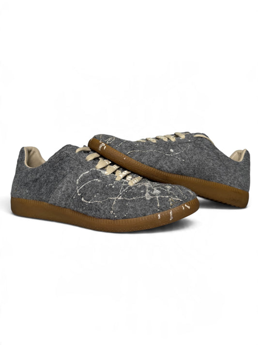 Maison Margiela Replica Felt White Paint Splatter