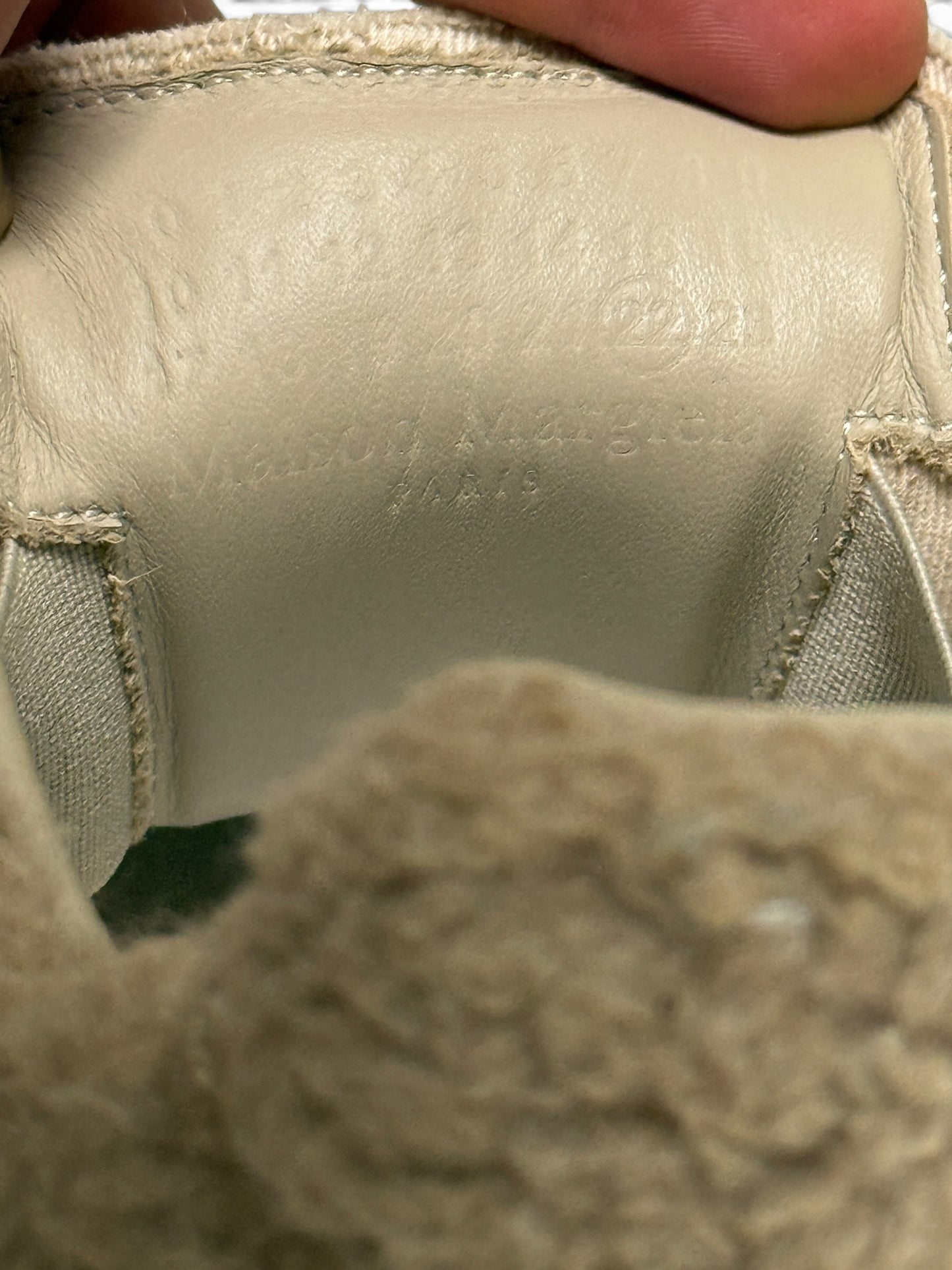 Maison Margiela AW2021 'Shearling' GATs (39)