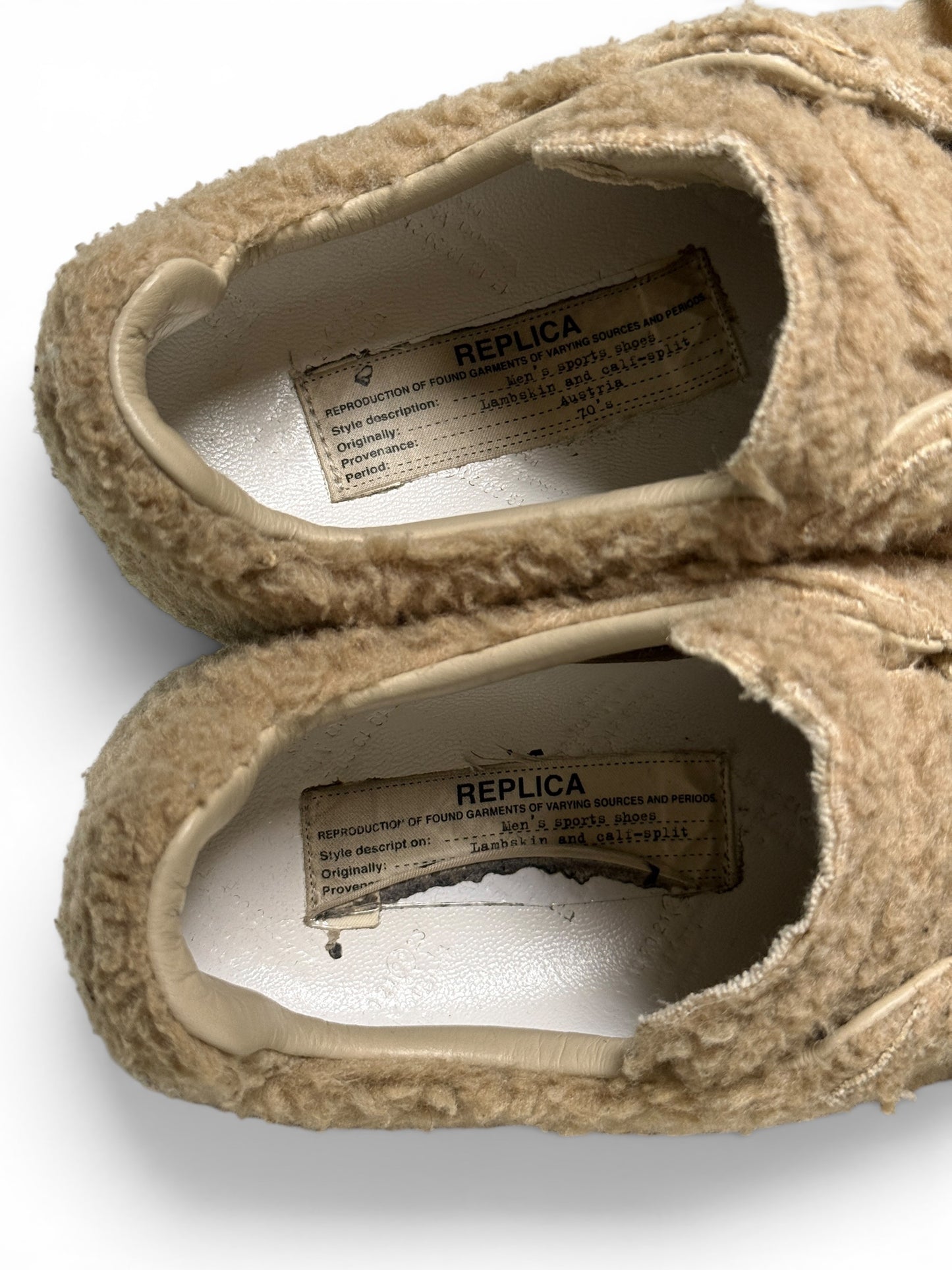 Maison Margiela AW2021 'Shearling' GATs (39)