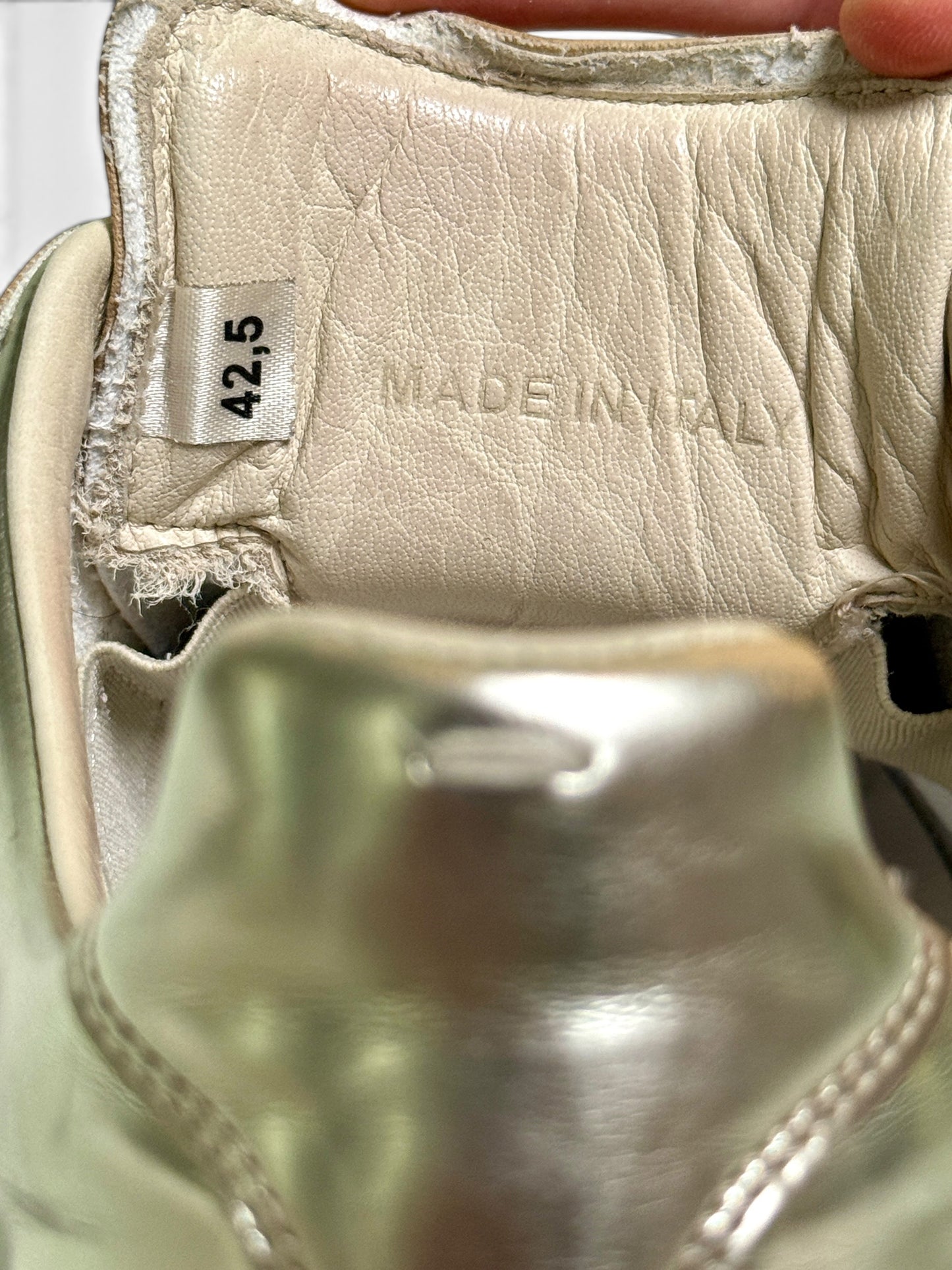 Maison Margiela 2010 Gold Metallic GATs (42.5)