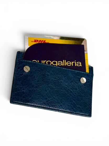 Balenciaga 'Le City' Cardholder Dark Blue