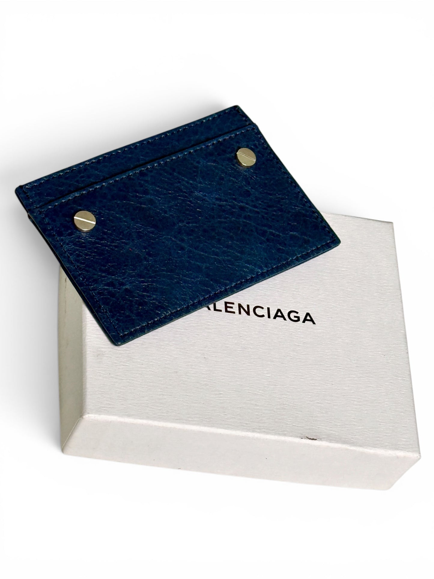 Balenciaga 'Le City' Cardholder Dark Blue