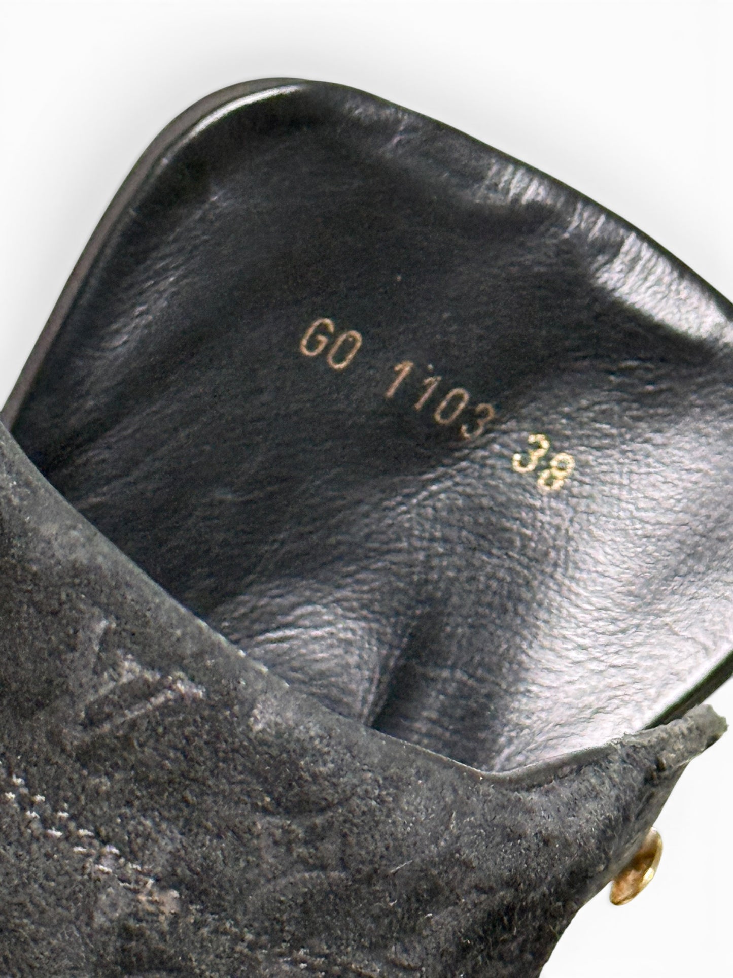 Louis Vuitton FW2013 'Cliff' Wedge Sneaker Black (38)