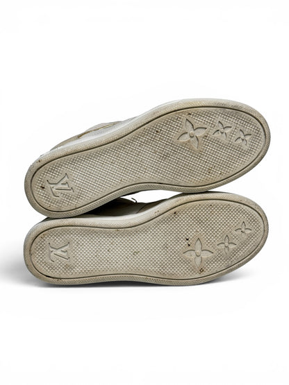 Louis Vuitton FW2014 'Cliff' Wedge Sneaker Beige (37)