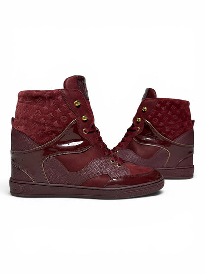 Louis Vuitton FW2014 'Cliff' Wedge Sneaker Bordeaux (39.5)