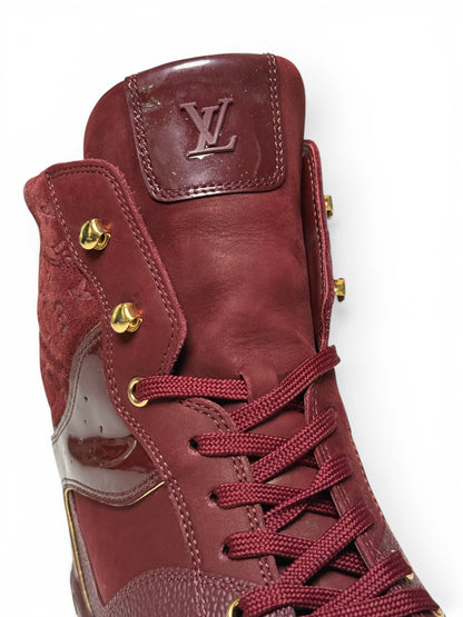 Louis Vuitton FW2014 'Cliff' Wedge Sneaker Bordeaux (39.5)