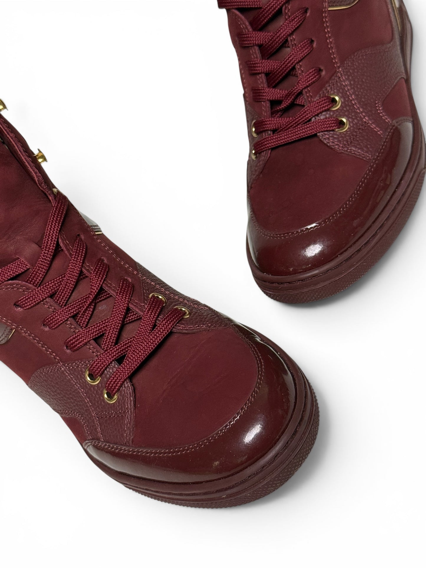 Louis Vuitton FW2014 'Cliff' Wedge Sneaker Bordeaux (39.5)
