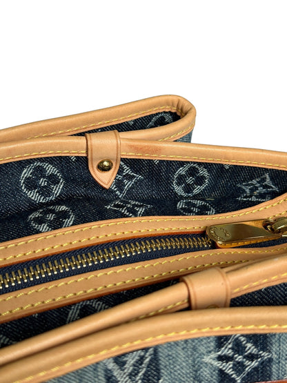 Louis Vuitton 2006 Denim Raye Porte Épaule MM