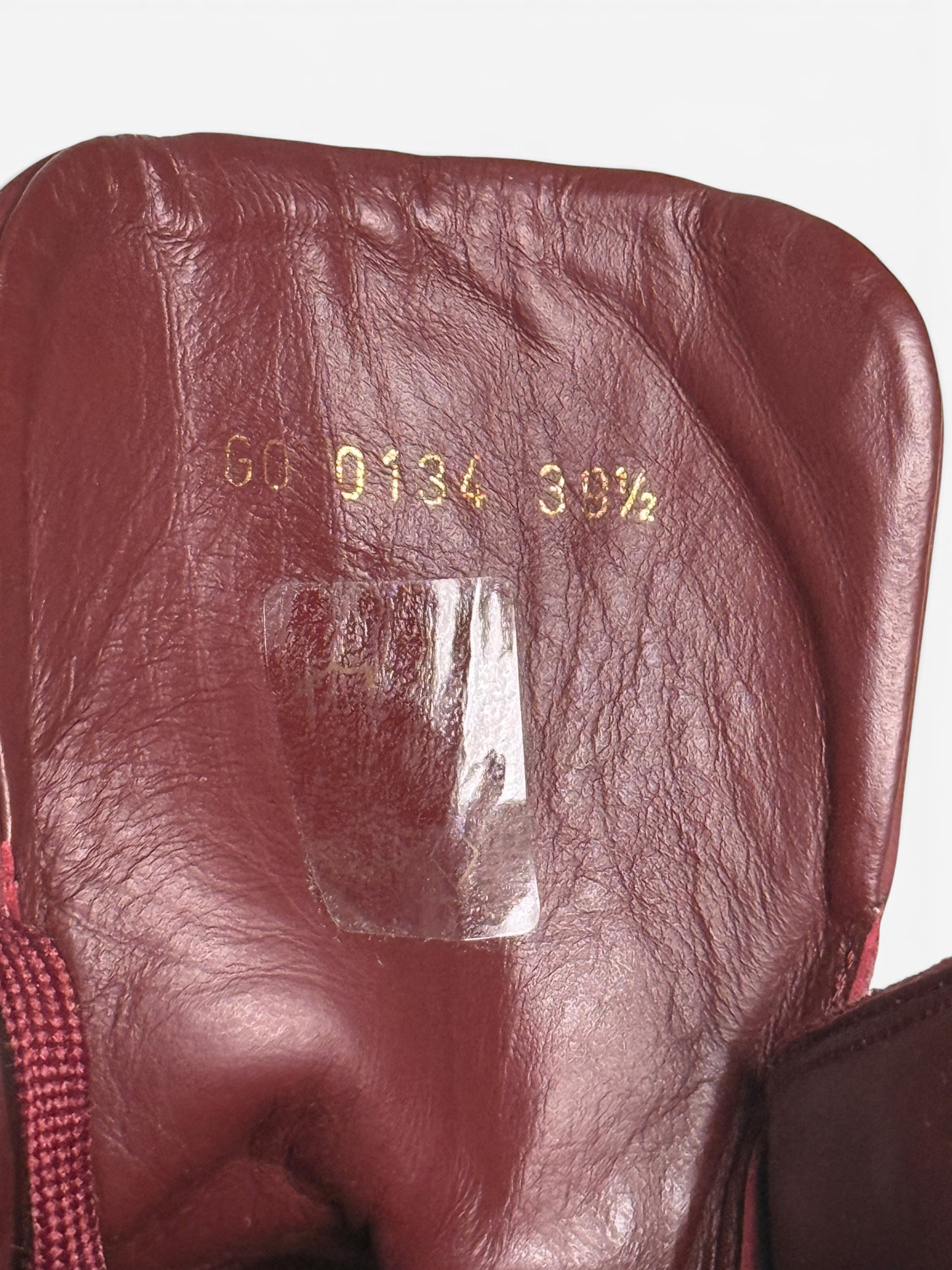 Louis Vuitton FW2014 'Cliff' Wedge Sneaker Bordeaux (39.5)