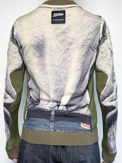 Y/Project x Jean Paul Gaultier Trompe L'Oeil Cable Knit Top Unisex (L)