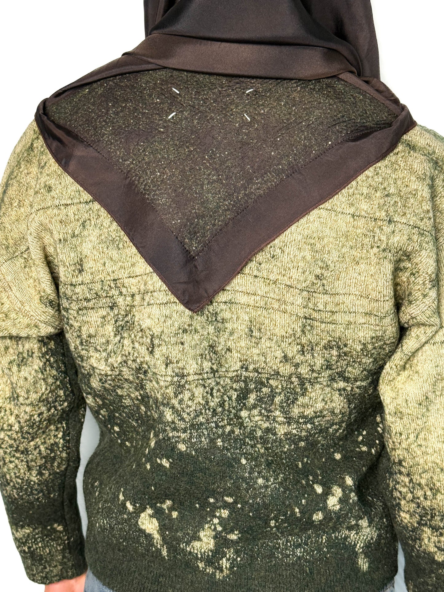 Maison Margiela Green Wool/Cotton Sweater (M)