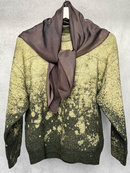 Maison Margiela Green Wool/Cotton Sweater (M)