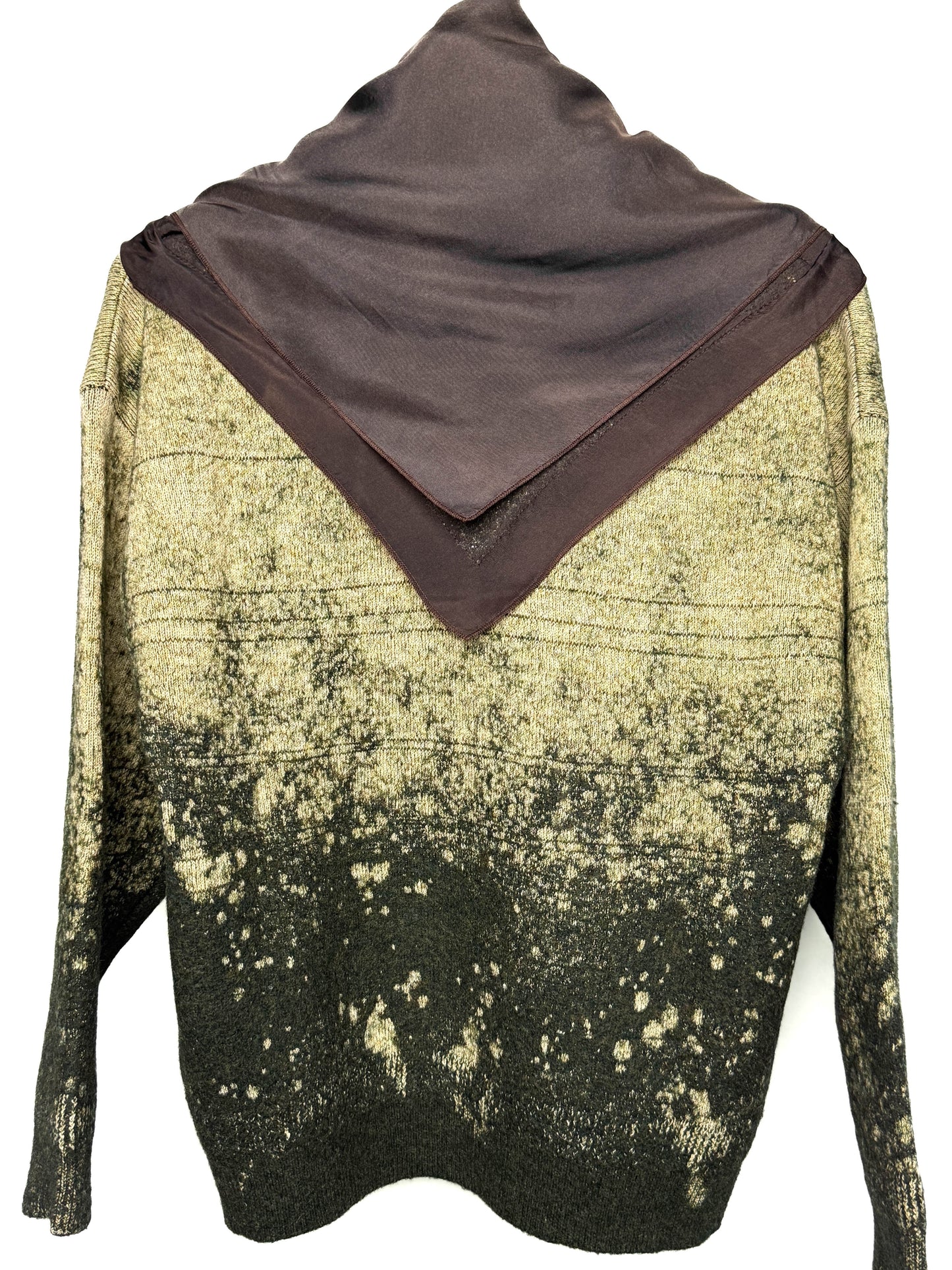 Maison Margiela Green Wool/Cotton Sweater (M)