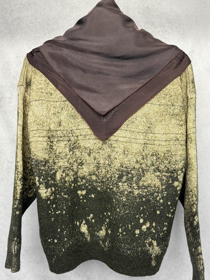 Maison Margiela Green Wool/Cotton Sweater (M)