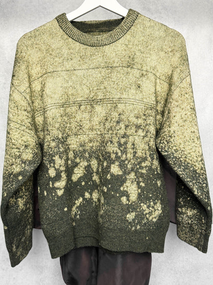 Maison Margiela Green Wool/Cotton Sweater (M)
