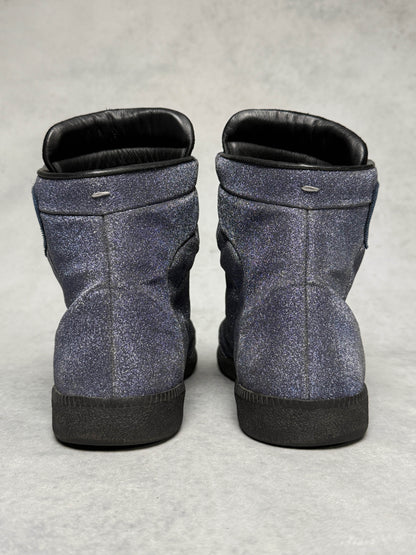 Maison Margiela Future High Glitter Dark Blue (45)