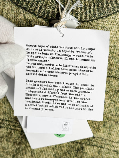 Maison Margiela Green Wool/Cotton Sweater (M)