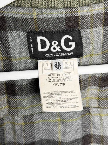 Dolce & Gabbana FW2003 Military Jacket Brown/Green (M/L)