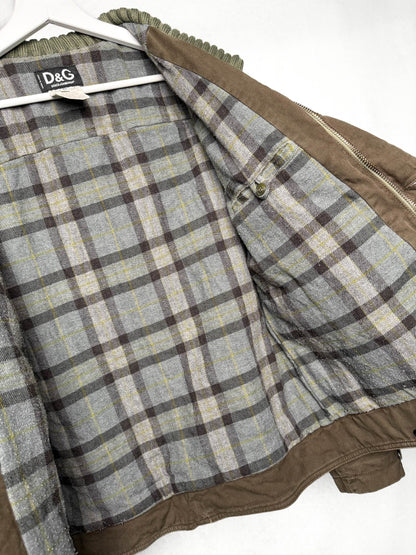 Dolce & Gabbana FW2003 Military Jacket Brown/Green (M/L)