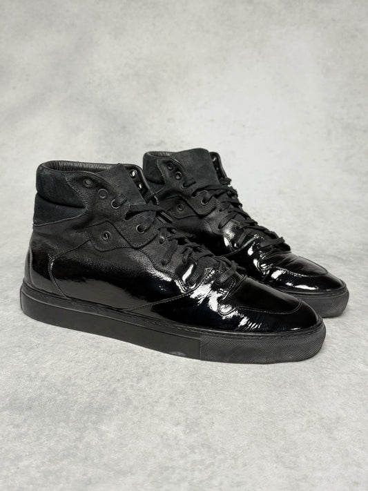 Balenciaga High-Top Sneaker Gradient Black Suede (43.5)