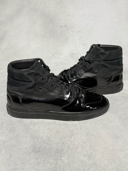 Balenciaga High-Top Sneaker Gradient Black Suede (43.5)