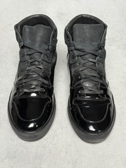 Balenciaga High-Top Sneaker Gradient Black Suede (43.5)