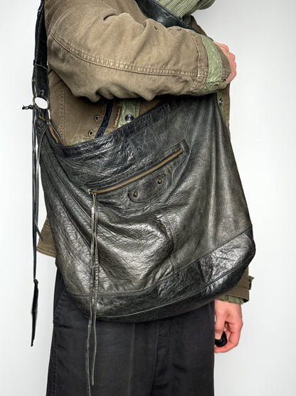 Balenciaga Courier XL Bag Dark Green