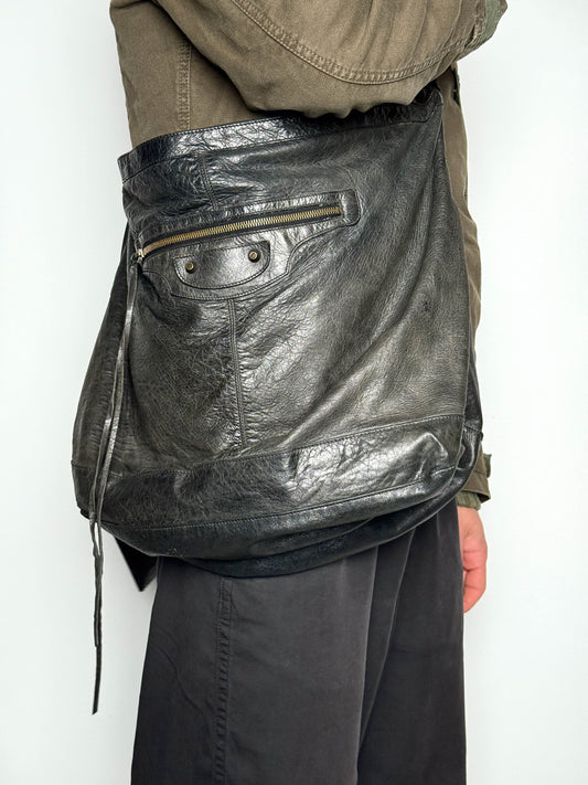 Balenciaga Courier XL Bag Dark Green