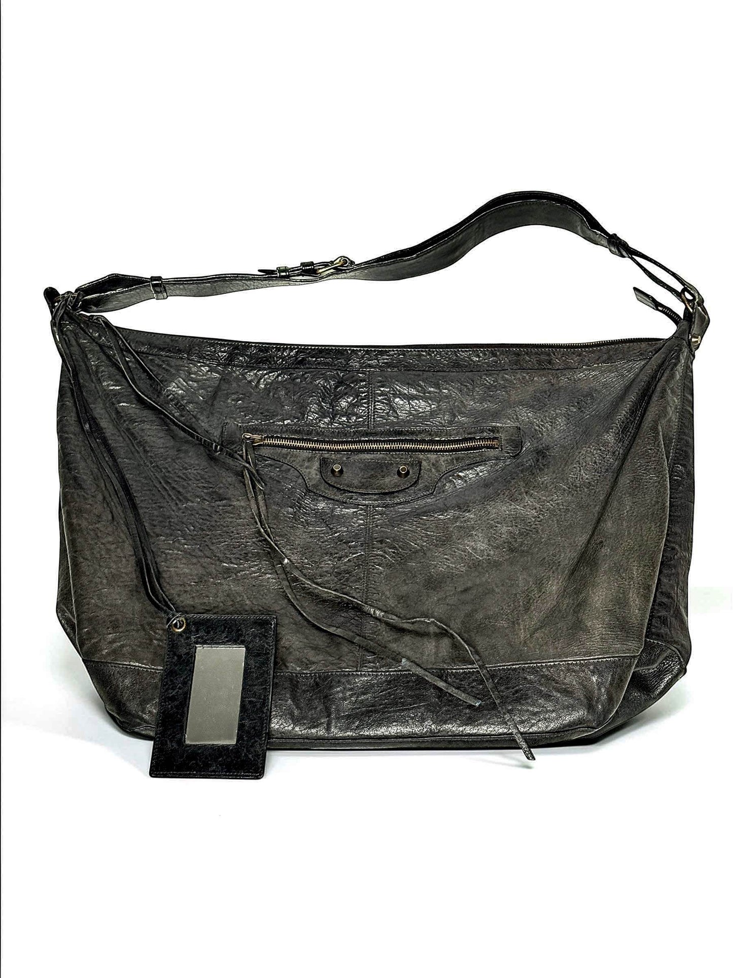 Balenciaga Courier XL Bag Dark Green