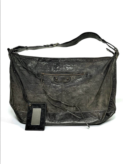 Balenciaga Courier XL Bag Dark Green