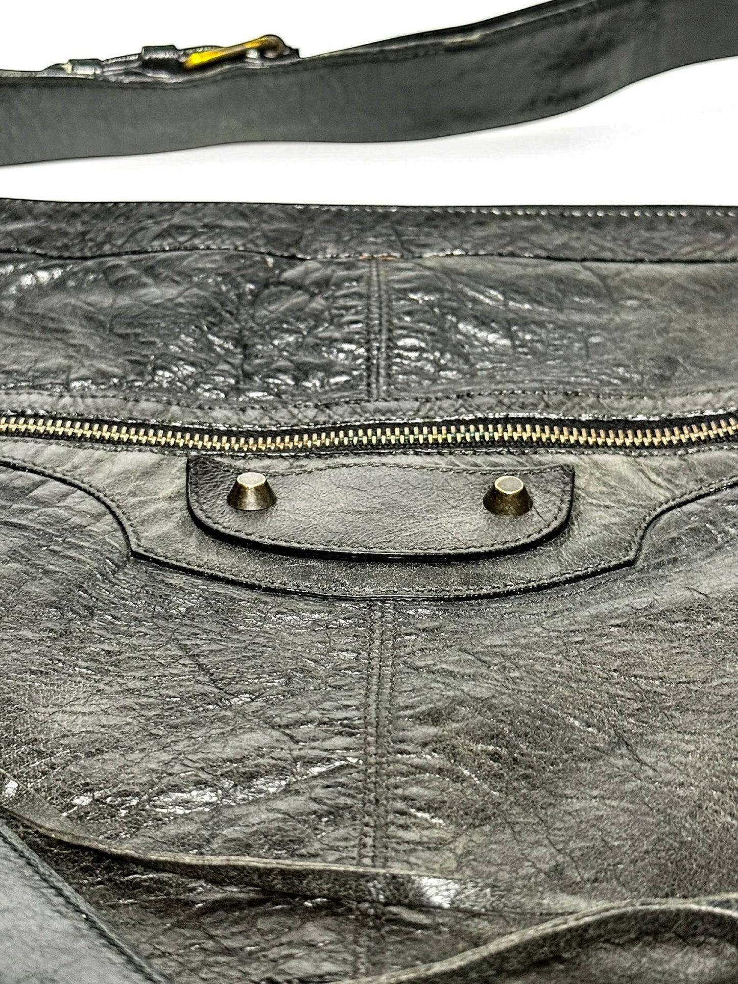 Balenciaga Courier XL Bag Dark Green