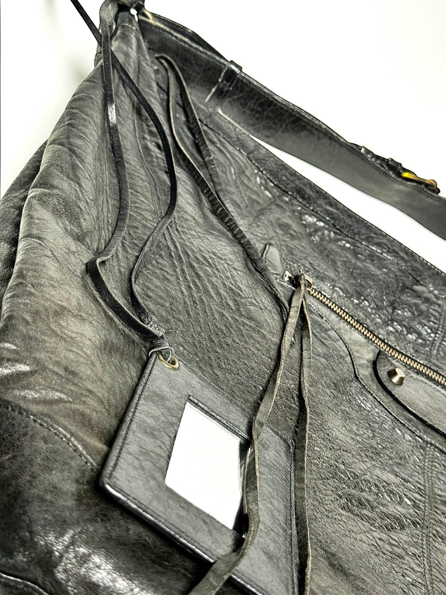 Balenciaga Courier XL Bag Dark Green