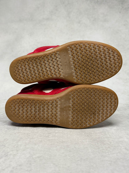 Isabel Marant Bayley Wedge Sneaker Red/Blue Stars (39)