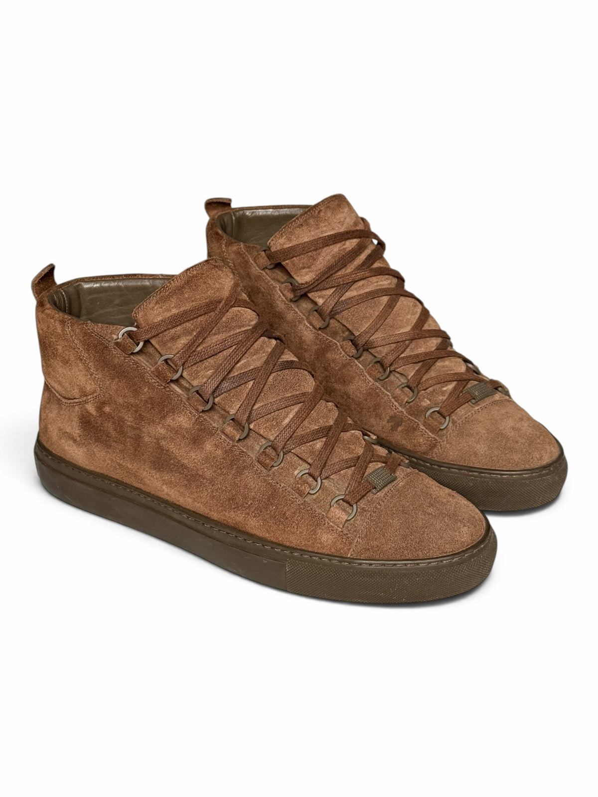 Balenciaga Arena High Suede Brown