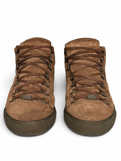 Balenciaga Arena High Suede Brown