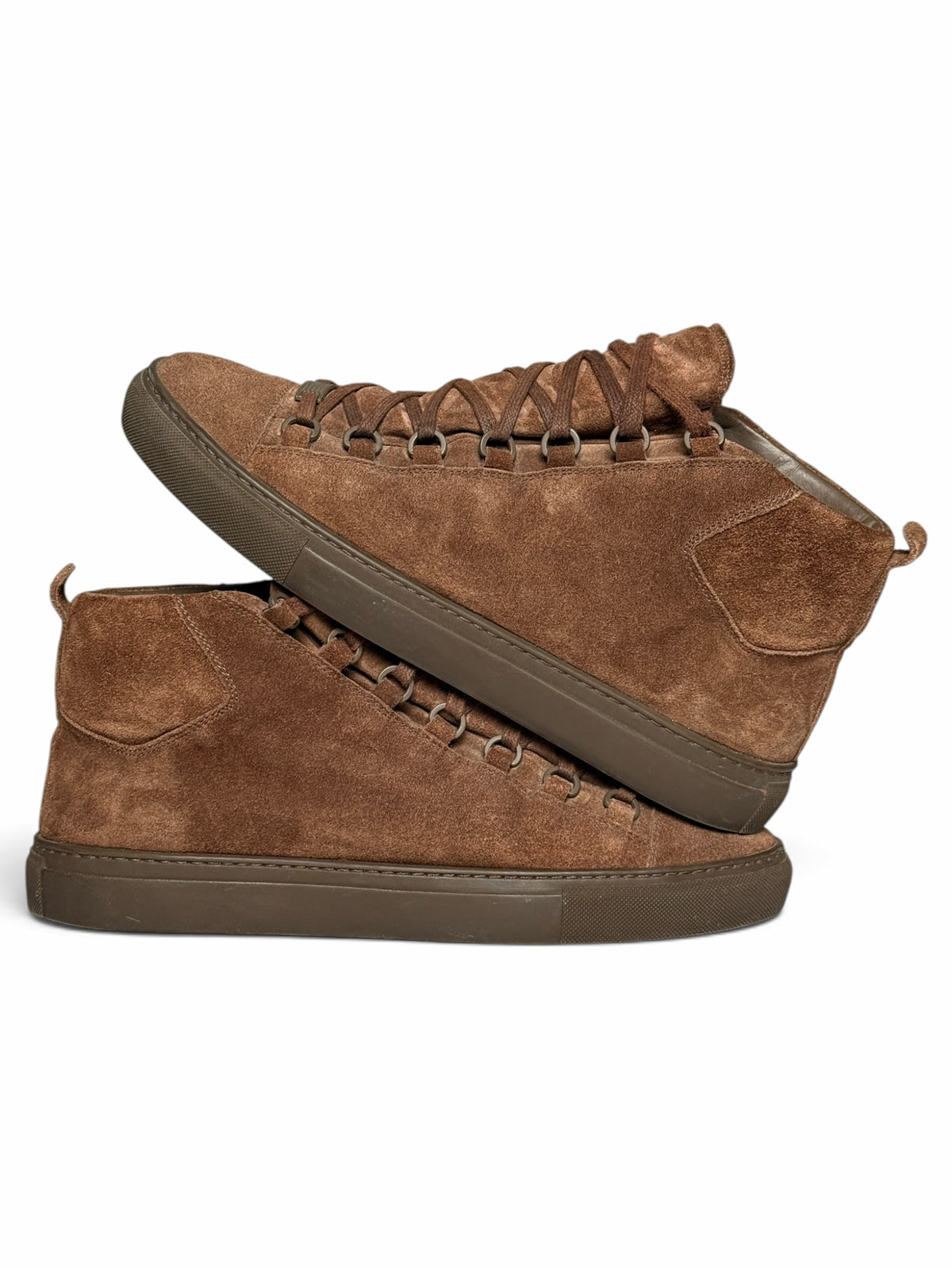 Balenciaga Arena High Suede Brown