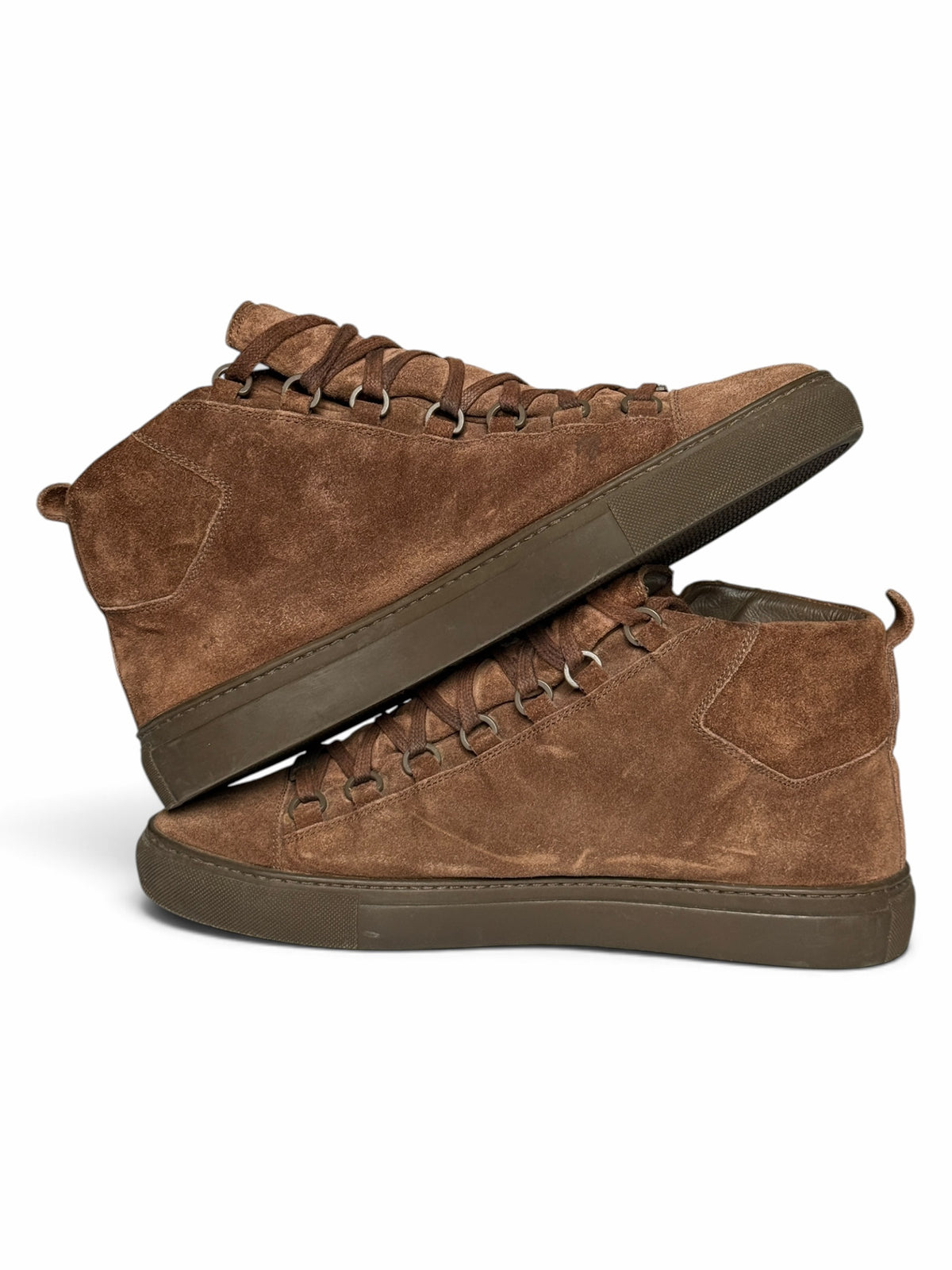 Balenciaga Arena High Suede Brown