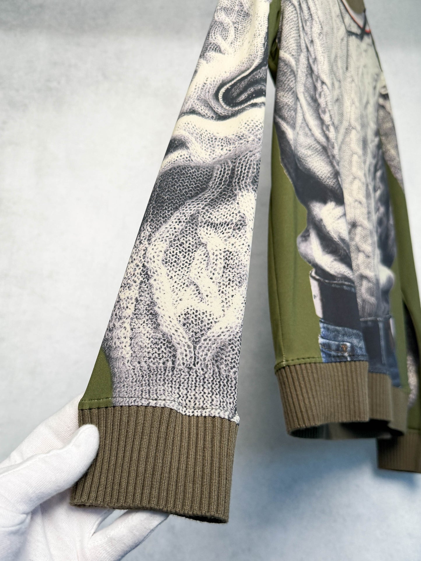 Y/Project x Jean Paul Gaultier Trompe L'Oeil Cable Knit Top Unisex (L)