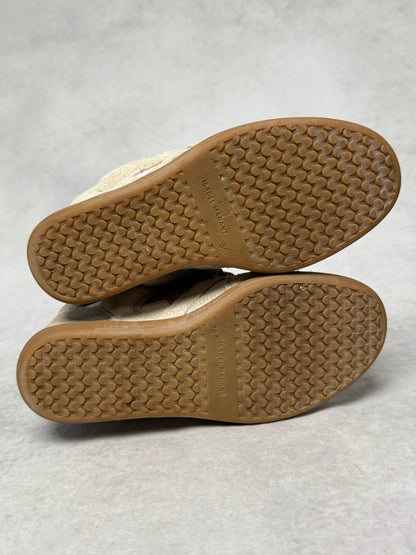 Isabel Marant Bayley Wedge Sneaker Beige (36)