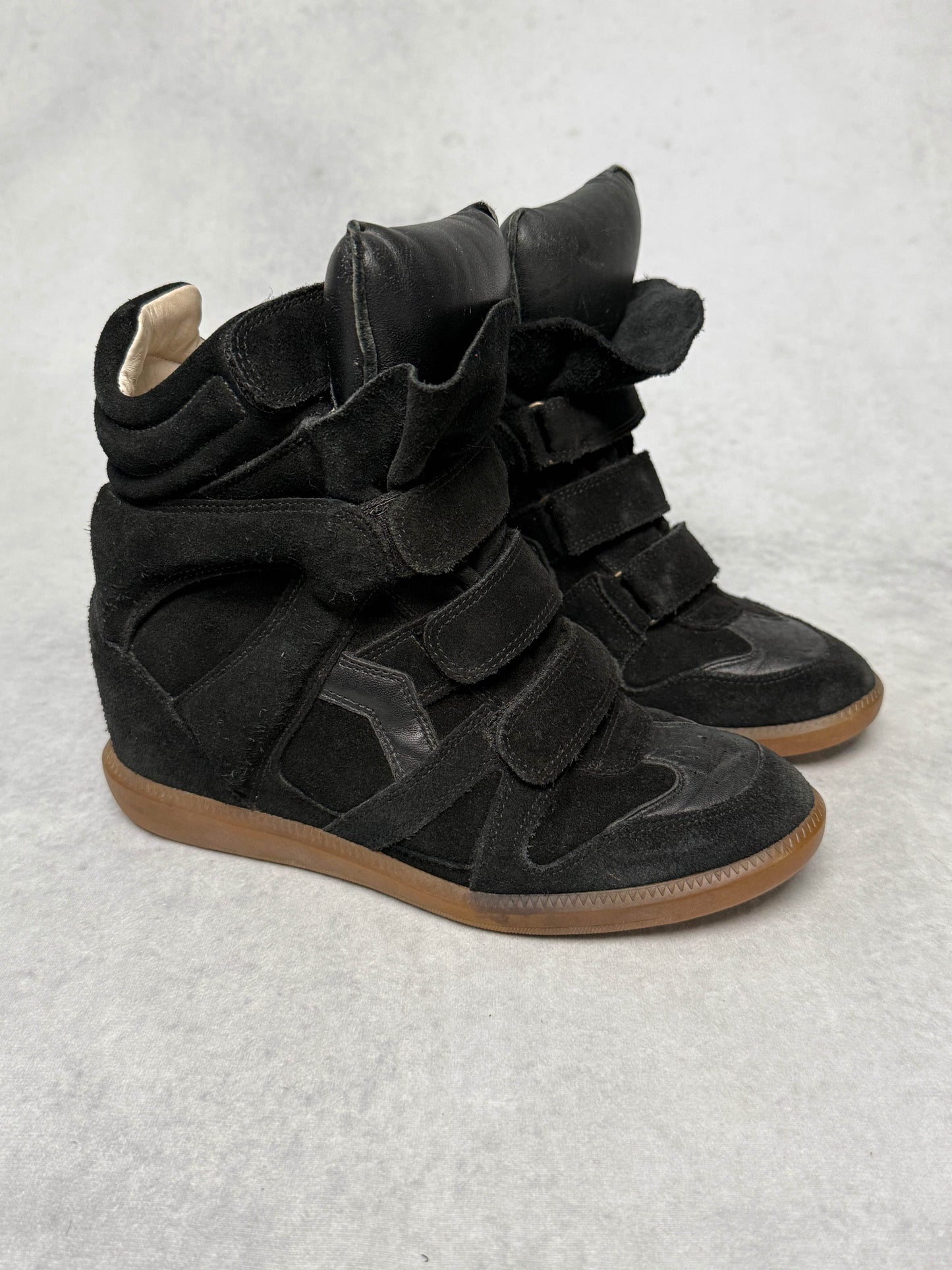 Isabel Marant Bekett Wedge Sneaker Black (39)