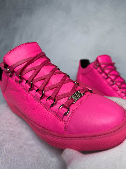 Balenciaga Arena Low Fluorescent Pink (39)