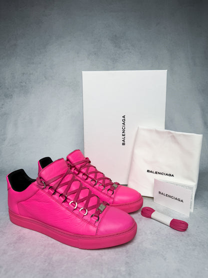 Balenciaga Arena Low Fluorescent Pink (39)