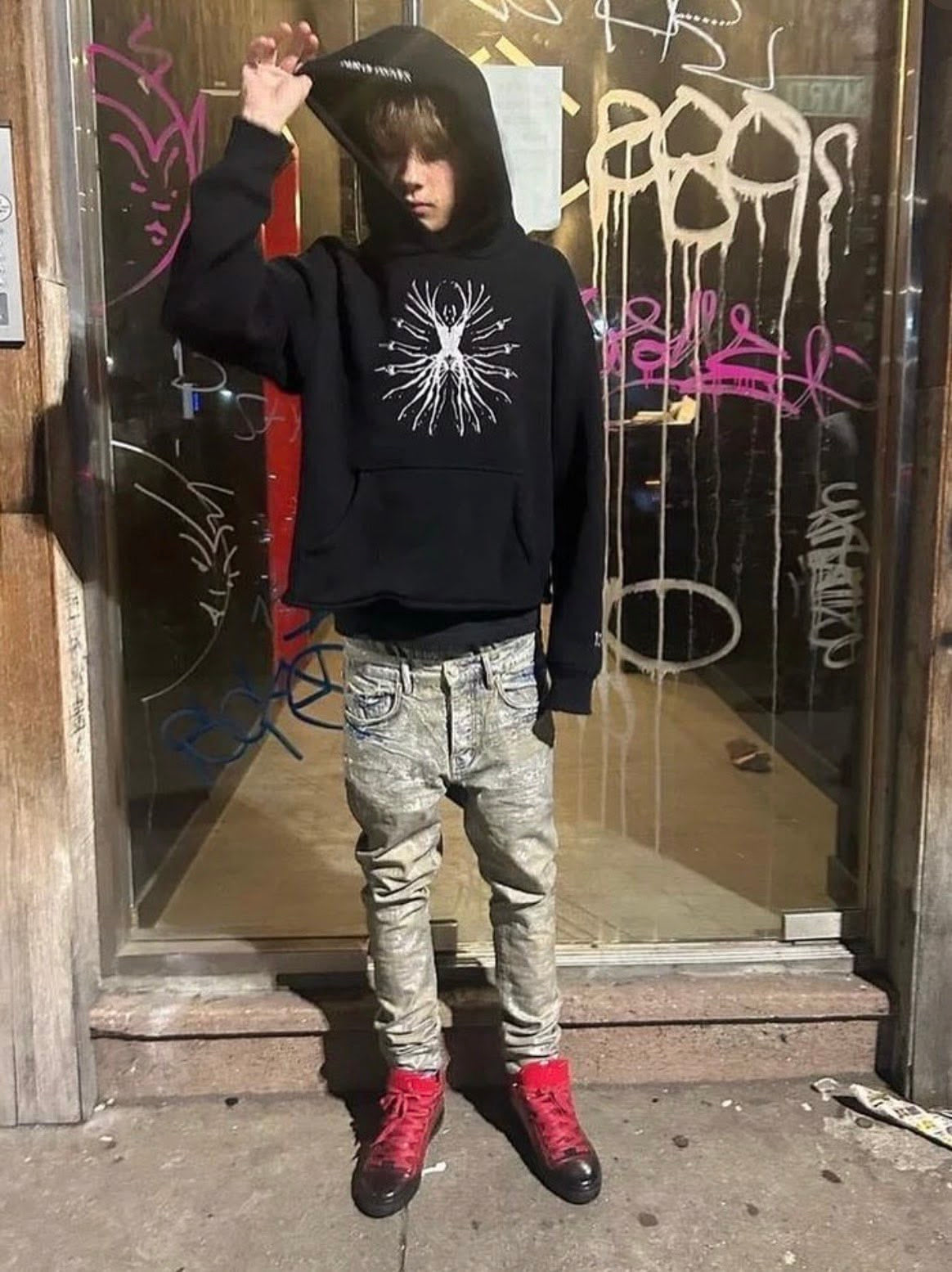 Balenciaga SS2015 Arena Ombré Red