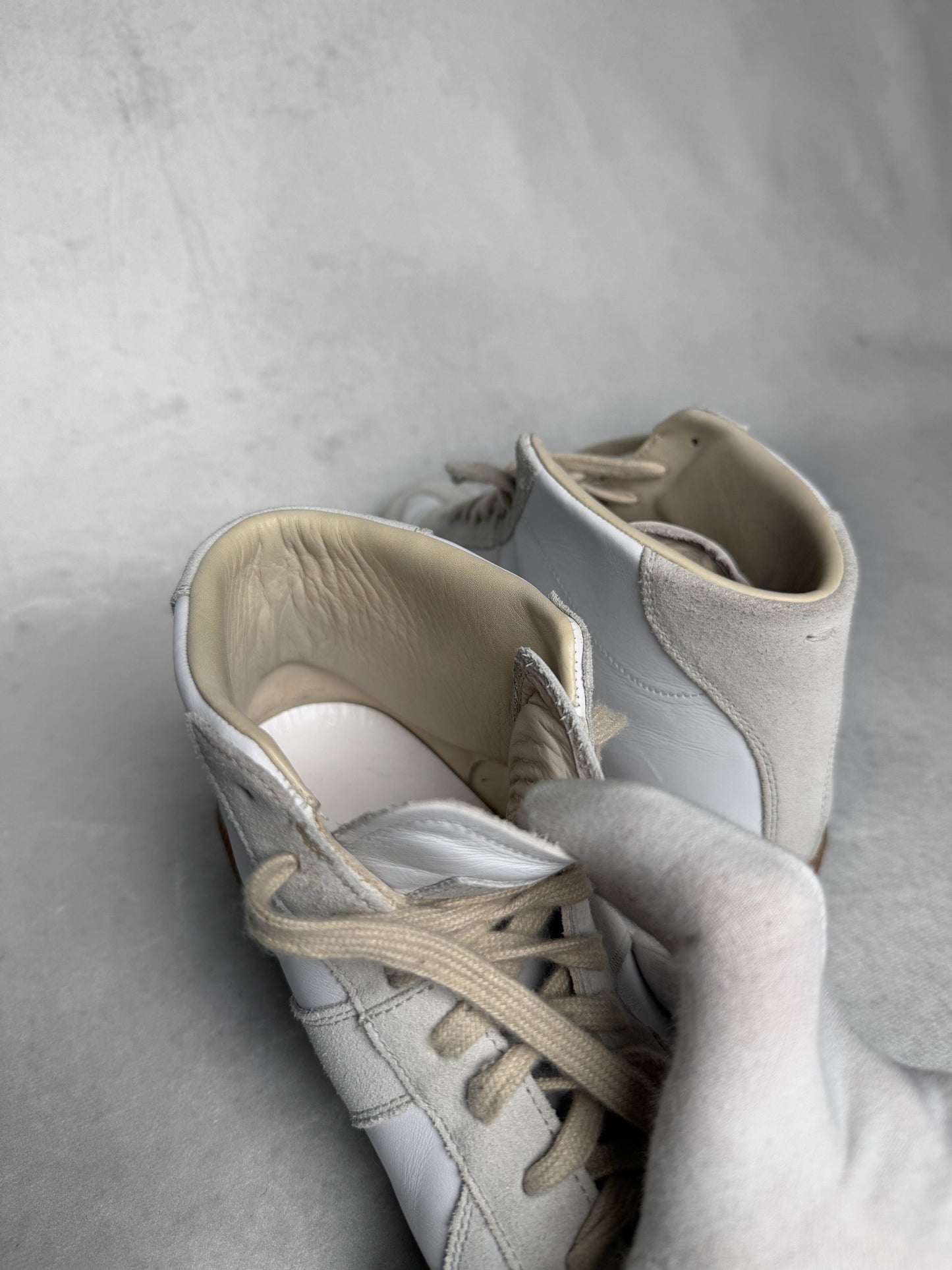 Maison Margiela GAT Hightop Classic White/Grey (42)