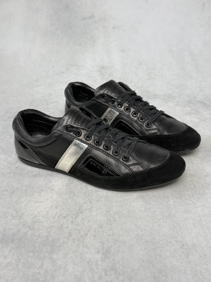 Dior Homme Sneaker Leather Mix Black/Silver (41.5)