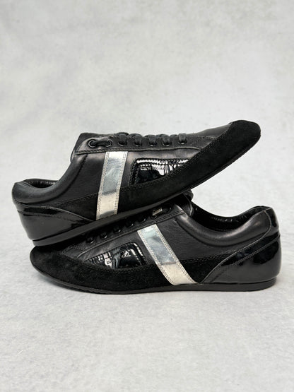 Dior Homme Sneaker Leather Mix Black/Silver (41.5)