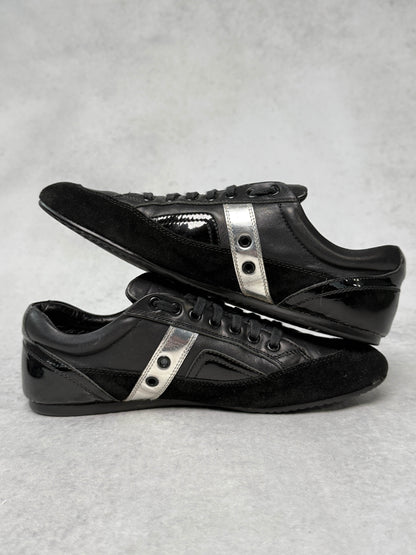 Dior Homme Sneaker Leather Mix Black/Silver (41.5)