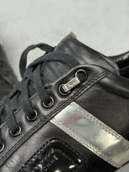 Dior Homme Sneaker Leather Mix Black/Silver (41.5)