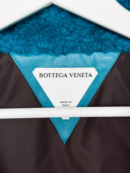 Bottega Veneta Shearling Padded Vest Turquoise (M)